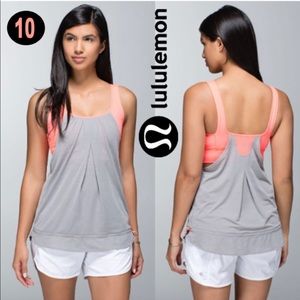 Lululemon 2 in 1 tank size 10
